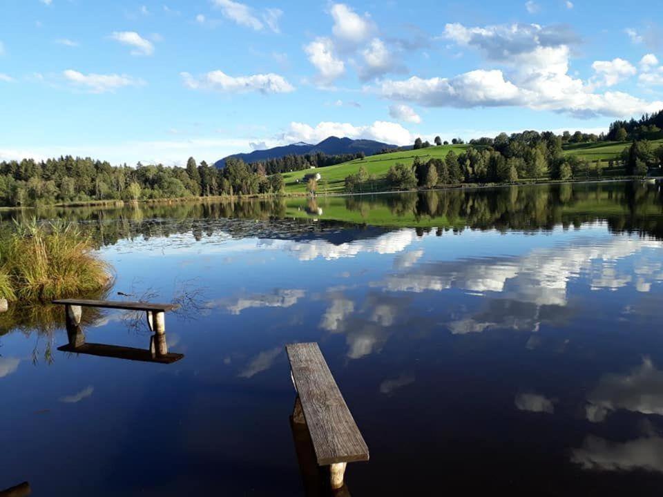 Ferienwohnung-Susanne-Im-Gaestehaus-Bergfrieden Bayersoien Extérieur photo