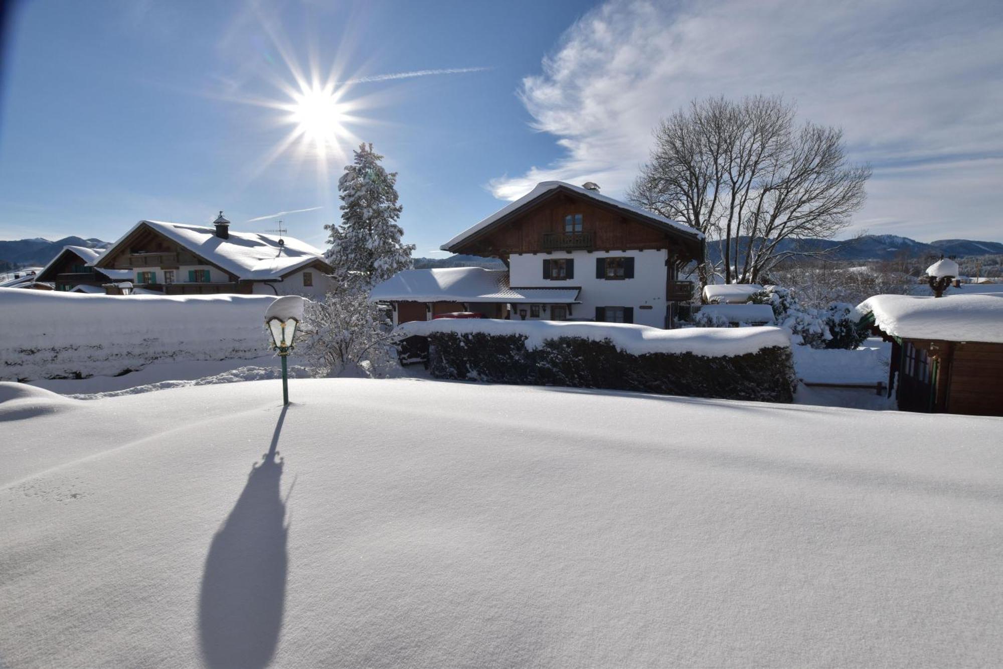 Ferienwohnung-Susanne-Im-Gaestehaus-Bergfrieden Bayersoien Extérieur photo